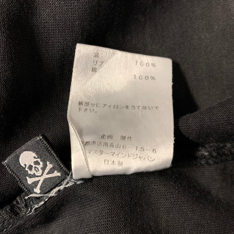 MASTERMIND JAPAN SS2020 Size L Dark Grey MJ20E04-TS087-018 Skull Cotton T Shirt
