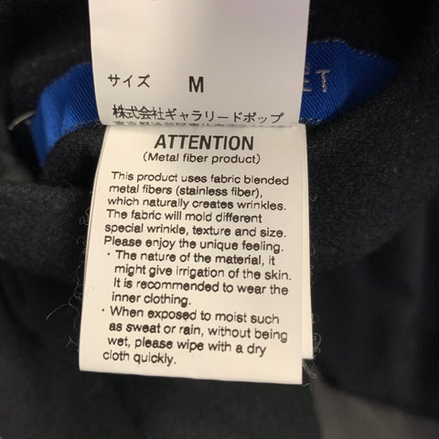 Veste SAGE DE CRET taille M noire et grise réversible en mélange de nylon
