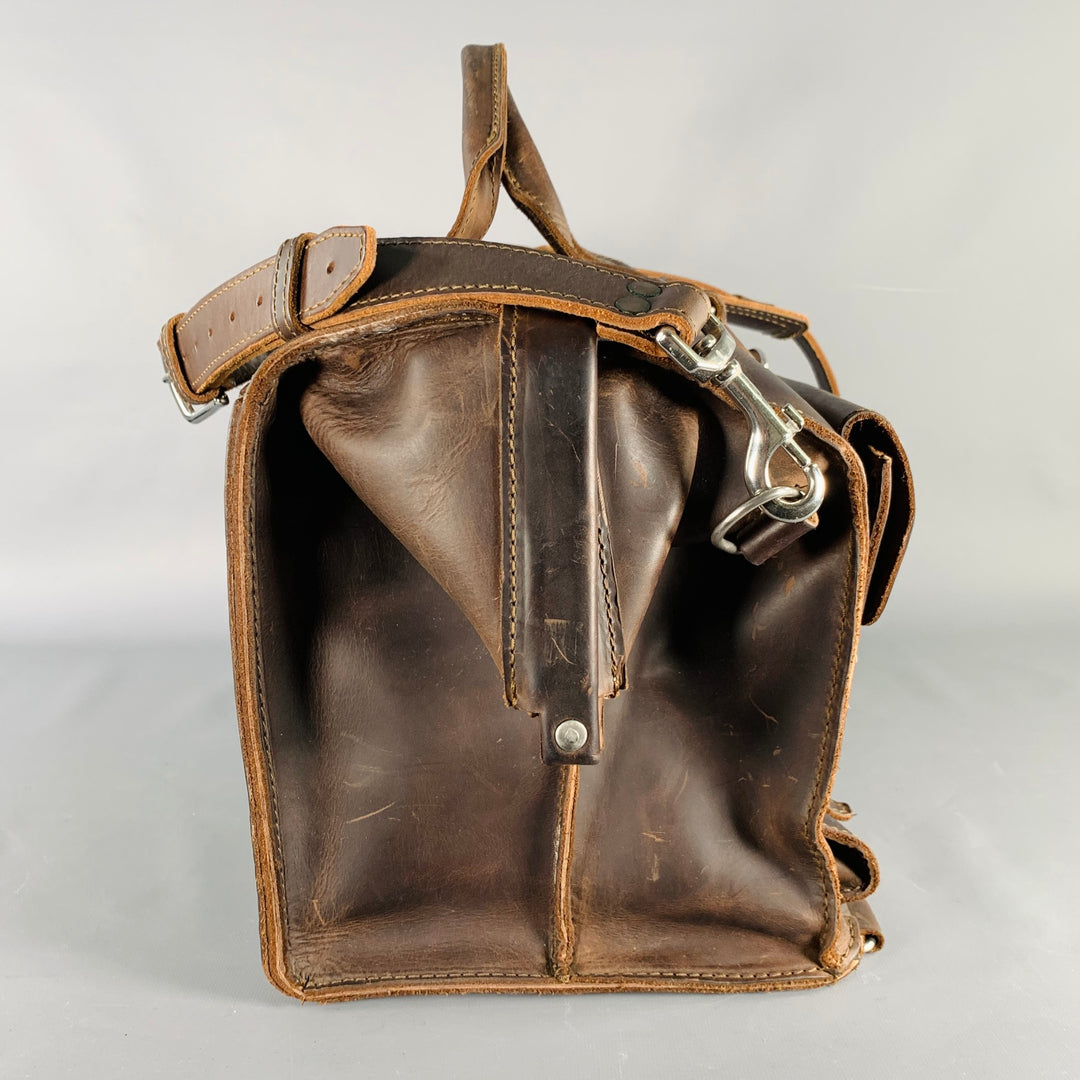 SADDLEBACK LEATHER CO. Brown Leather Doctor Bag