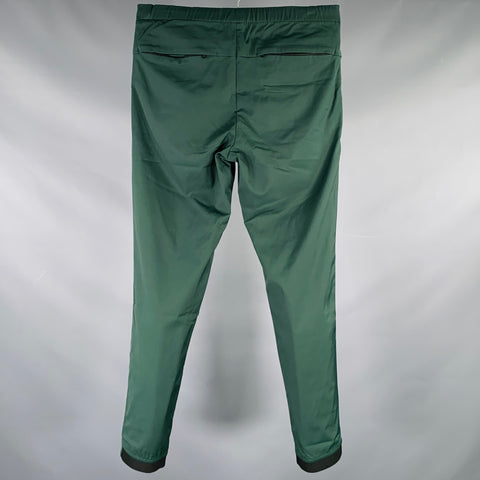THEORY Size XS Green Polyamide Blend Drawstring Casual Pants