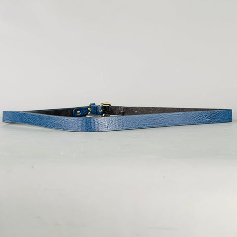 SCOTCH AND SODA Size 38 Blue Leather Belt