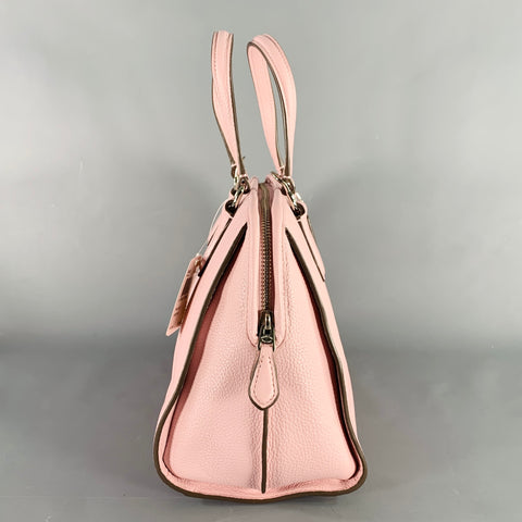 COACH Nolita Pink Pebble Grain Leather Cross Body Handbag