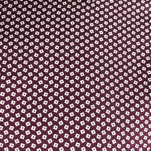 THEORY Size M Toby P Brown White Squares Cotton One Pocket Long Sleeve Shirt