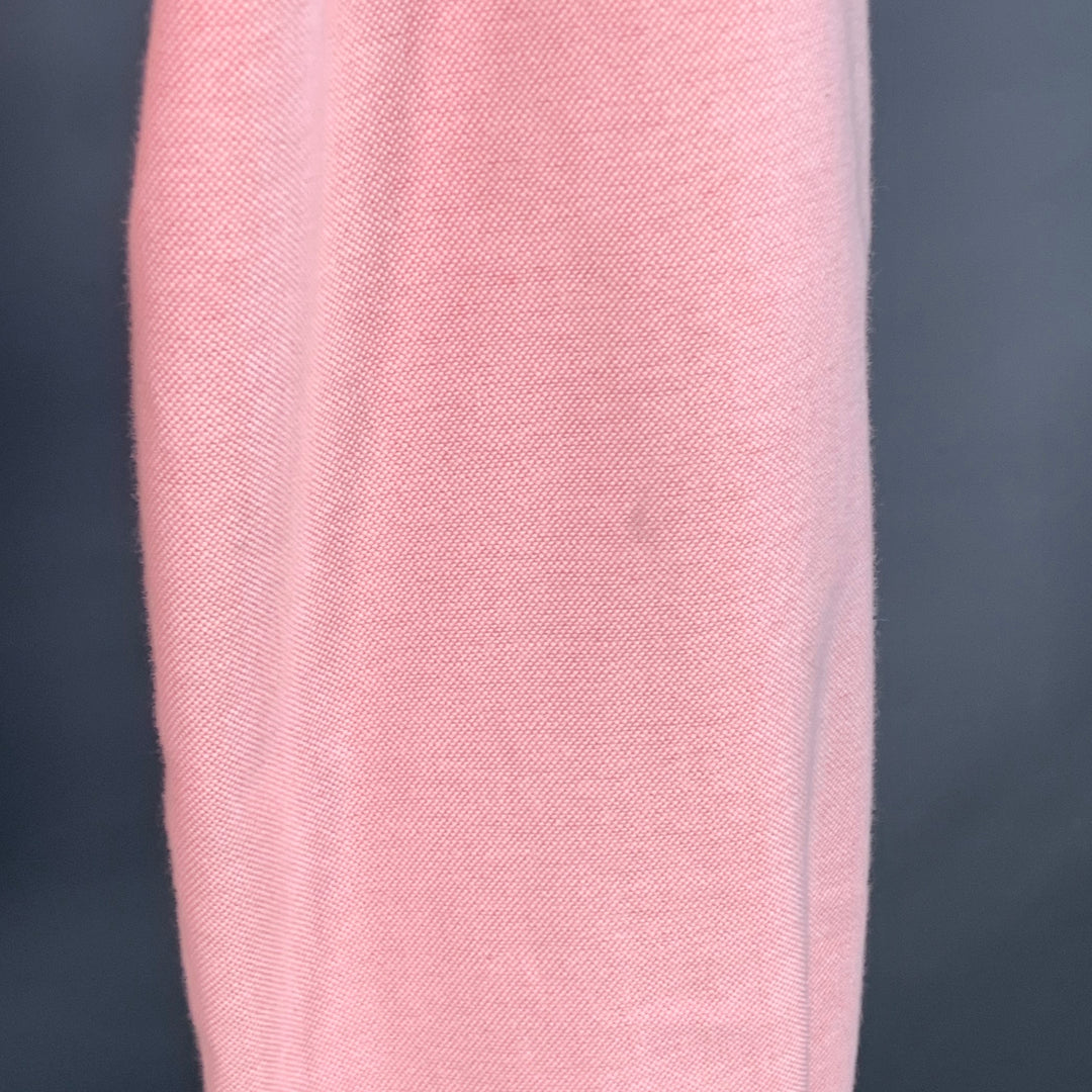 RALPH LAUREN Size S Pink Cotton Button Down Collar Long Sleeve Shirt