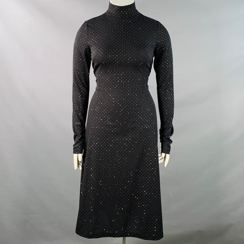 marc jacobs long sleeve dress Marc Jacobs Designer Patterned Long Sleeve Mini Dress Size S