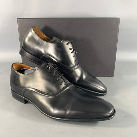PS by PAUL SMITH Size 8 Black Solid Leather Lace Up Lace Up Shoes