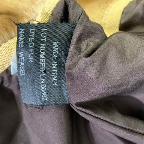 PRADA Size L Green Olive Solid Belted Coat