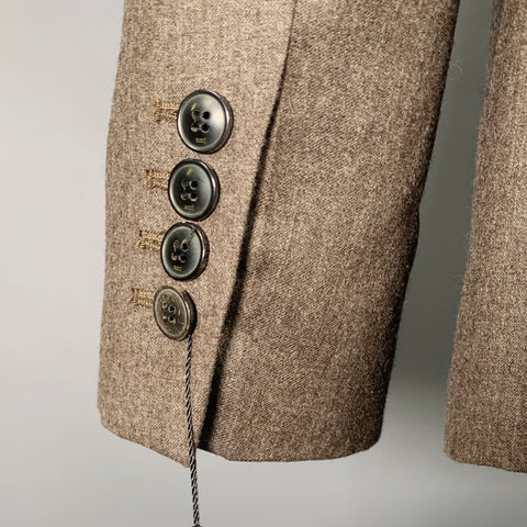 AMI by ALEXANDRE MATTIUSSI Size 44 Taupe Wool Sport Coat