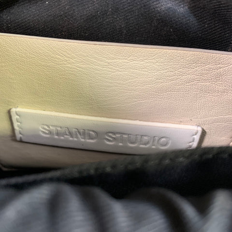 STAND STUDIO Cream Leather Cross Body Bag
