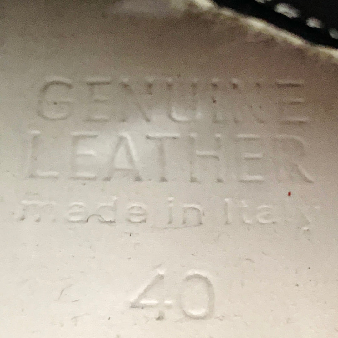 GOLDEN GOOSE SUPERSTAR Size 7 Black Orange Suede Low Top Skater Sneakers