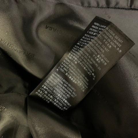 BALENCIAGA FW2020 Size M Black Wool Pagoda Coat