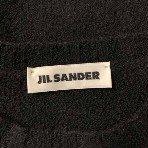 JIL SANDER Size M Black Wool Pull On Sweater