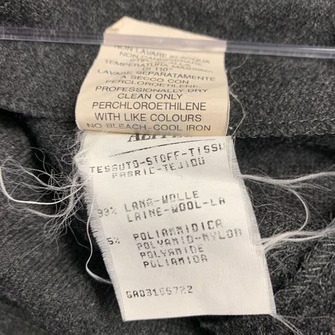 PHILOSOPHY di ALBERTA FERRETTI Size 6 Grey Wool Blend Flat Front Casual Pants