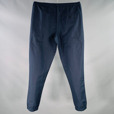 3.1 PHILLIP LIM Size S Navy Nylon Blend Drawstring Casual Pants