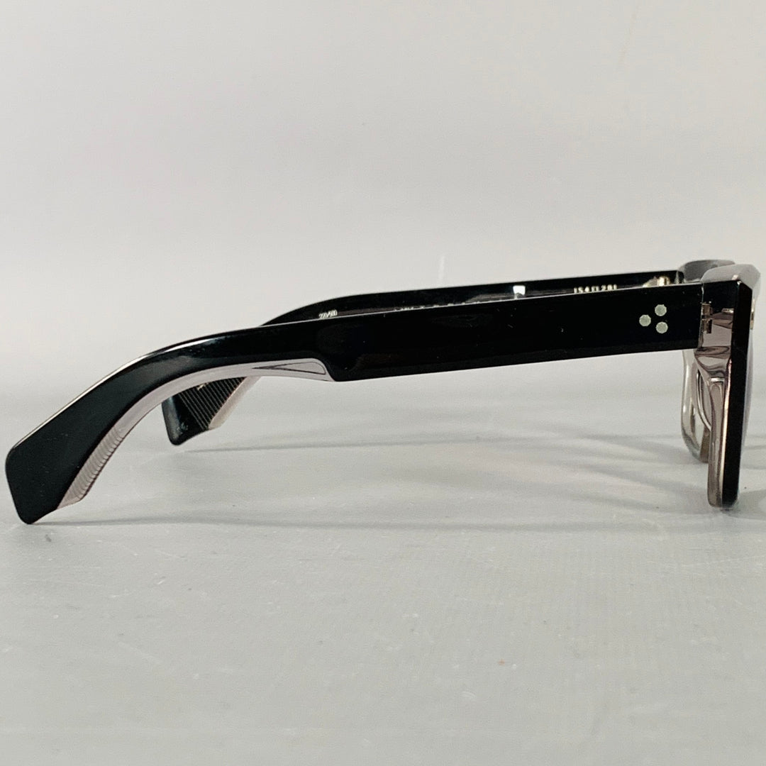JACQUES MARIE MAGE Torino Black Acetate Eyewear Frames