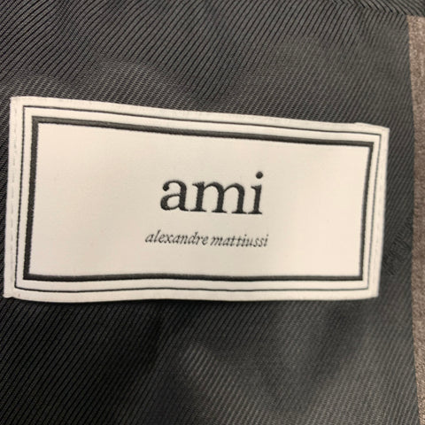 AMI by ALEXANDRE MATTIUSSI Size 44 Taupe Wool Sport Coat