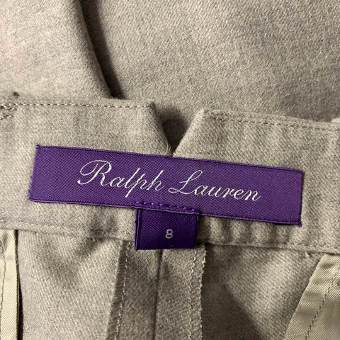 RALPH LAUREN Size 8 Grey Tan Wool Outfits & Sets