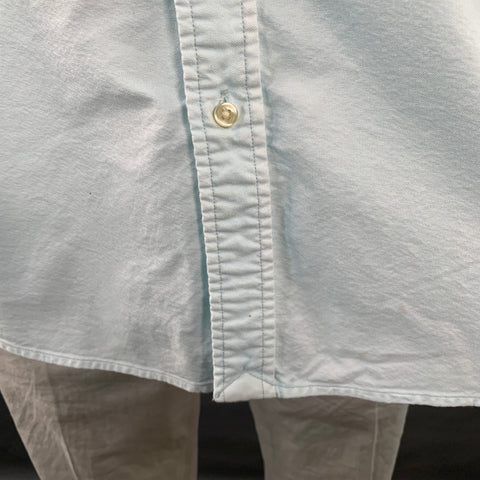 POLO by RALPH LAUREN Size XL Light Blue Cotton Classic Fit Long Sleeve Shirt