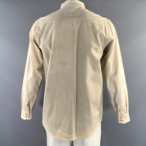 NORSE PROJECTS Size XL Beige Cotton Button Up Long Sleeve Shirt