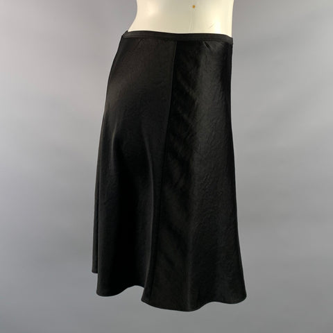 ALEXANDER WANG Size M Black Mini Skirt