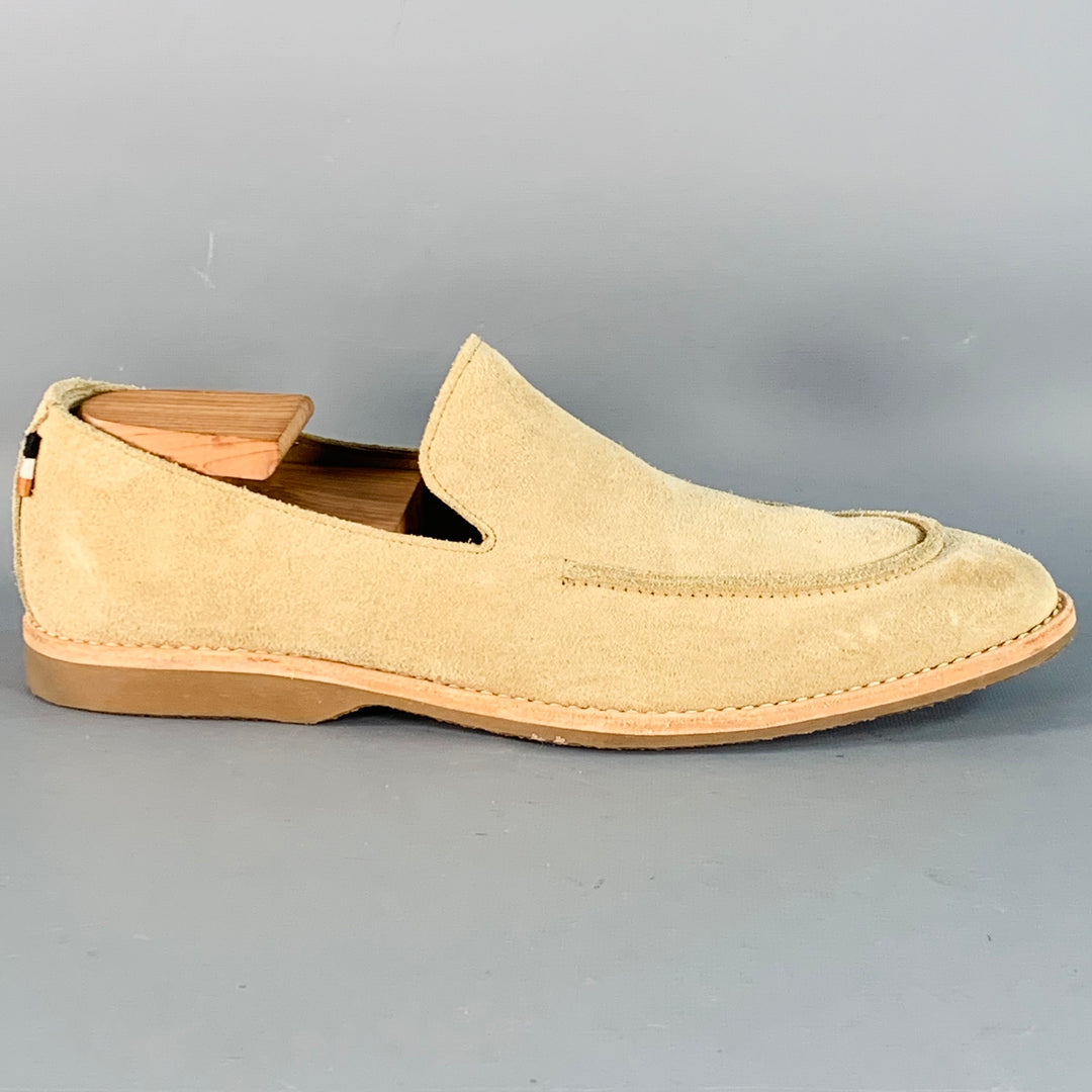 ALLEN EDMONDS Size 13 Denali Beige Vegetable Tanned Suede  display picture 3