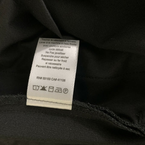 ATM Size 4 Black Polyester Blend Flat Front Dress Pants
