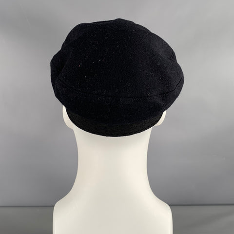 ROBERT KIRK Size 57 Black Wool Hats