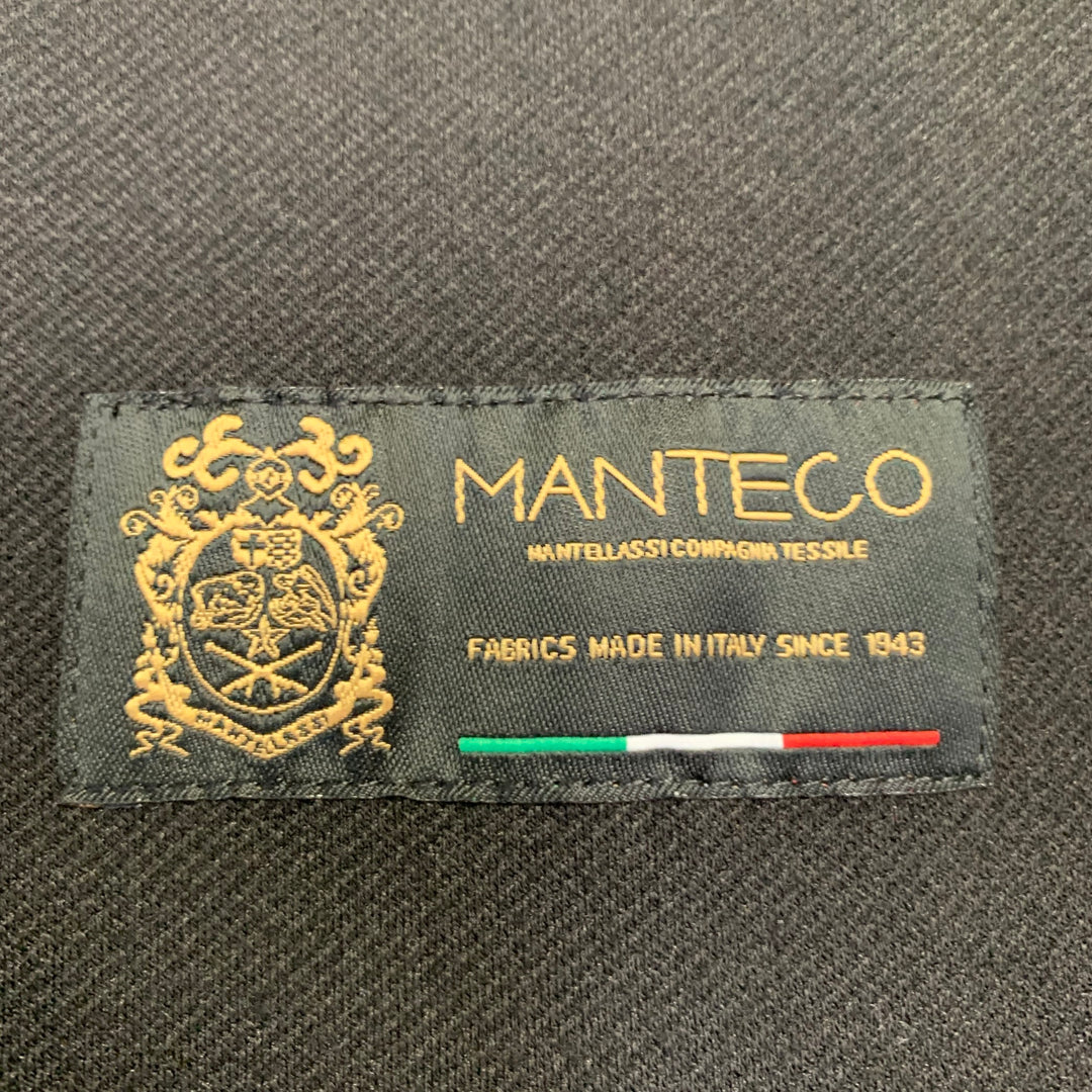 RAG & BONE Size M Black Viscose Blend Twill Chore Jacket