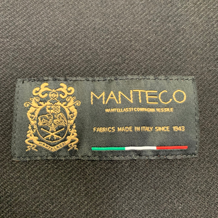 RAG & BONE Size M Black Viscose Blend Twill Chore Jacket