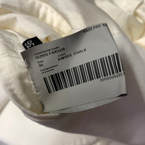 TOM FORD Size XS White Peak Lapel Double Breasted Blazer