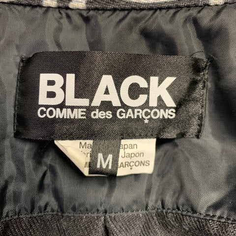 Manteau en polyester COMME des GARCONS 2019, taille M, imprimé noir et blanc