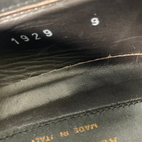 TO BOOT NY Size 9 Black Leather Loafer Loafers