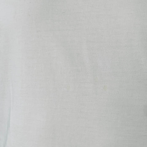 HELMUT LANG Size L White Cotton Jersey Crew Neck Straps Bondage T-shirt