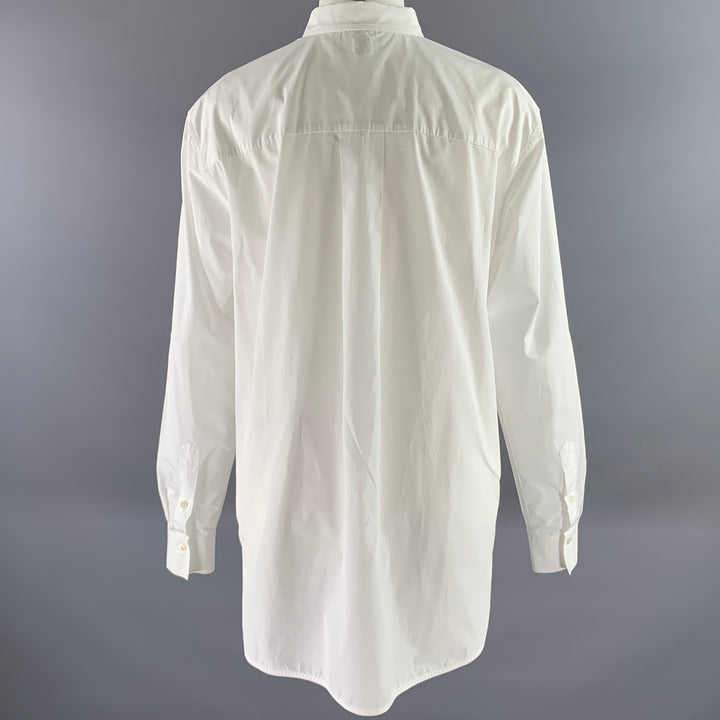 TOTEME Size 8 White Cotton Shirt