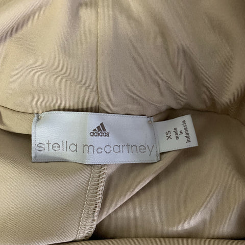 STELLA McCARTNEY Size XS Tan Nylon Spandex Runner Shorts