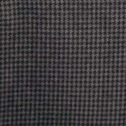 L.B.M. 1911 Size 40 Charcoal Black Houndstooth Cotton Sport Coat