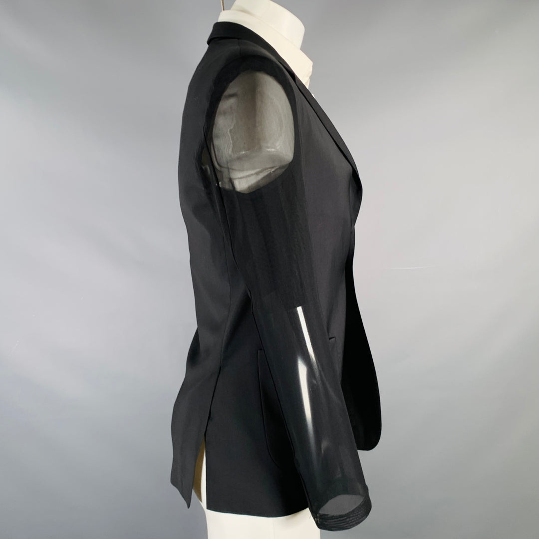 OPENING CEREMONY x YOKO ONO Size S Limited Edition Black Beige Wool Sport Coat