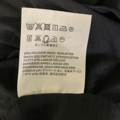 ACNE STUDIOS Size M Black Lyocell T Shirt Knee-Length Dress