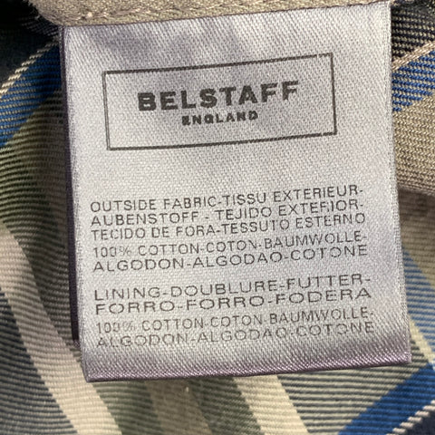 BELSTAFF 2012 Roadmaster Size M Black Waxed Cotton Zip Snaps Jacket