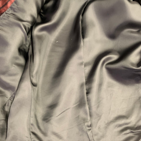 DRIES VAN NOTEN Size 38 Brown Black Abstract Cotton Sport Coat