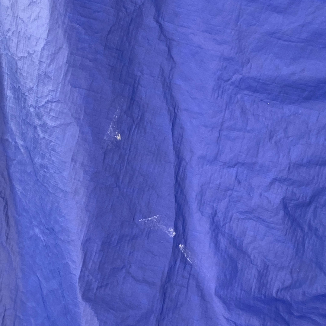 WALTER VAN BEIRENDONCK Size 32 Blue Polyurethane Blend Oversized Cargo Casual Pants