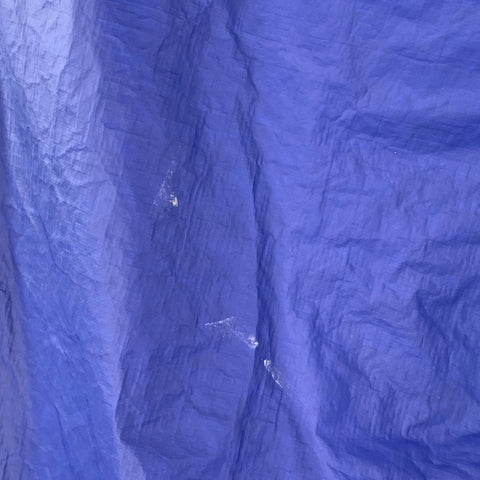 WALTER VAN BEIRENDONCK Size 32 Blue Polyurethane Blend Oversized Cargo Casual Pants