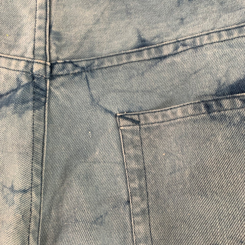 STORY MFG. Size 34 Blue Navy Dyed Organic Cotton Drop Crotch Casual Pants