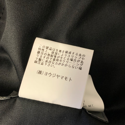 YOHJI YAMAMOTO Chest Size 42 Black Triacetate Blend Double Breasted 34 31 Suit