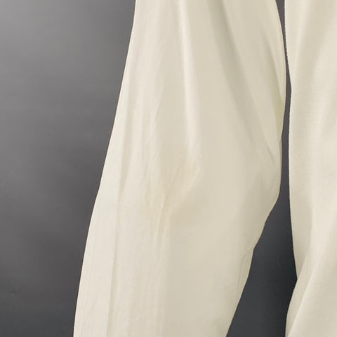 TOM FORD Size M White Cotton Curved Cutaway French Cuffs Long Sleeve Shirt