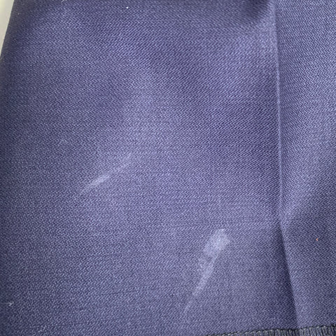 CALVIN KLEIN COLLECTION Size 34 Navy Black Wool Shawl Lapel Tuxedo