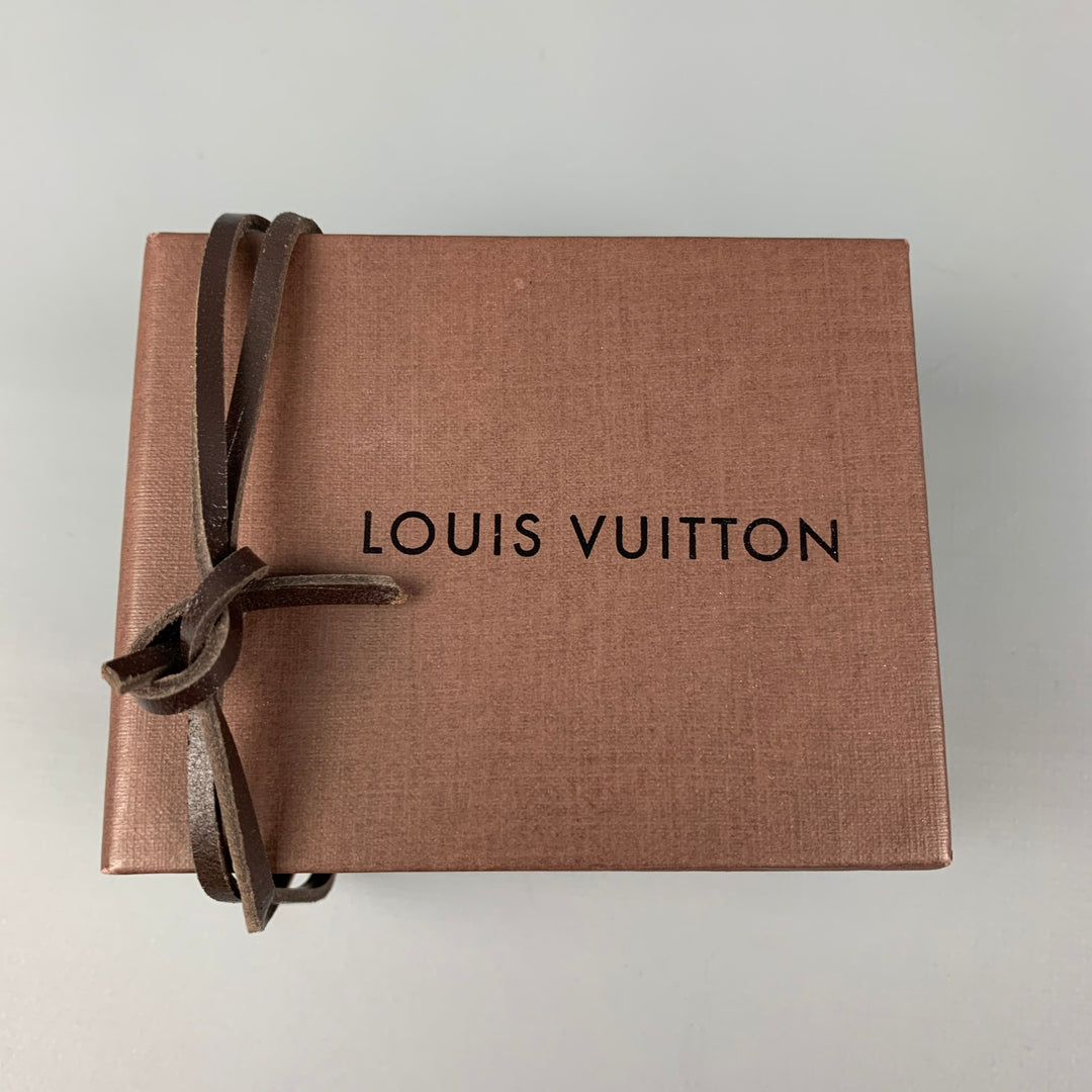 LOUIS VUITTON 303 Silver Metal Padlock & Key