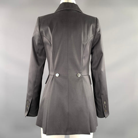 STYLE Size M Grey Mint Cotton Blend Jacket Indoor Blazer