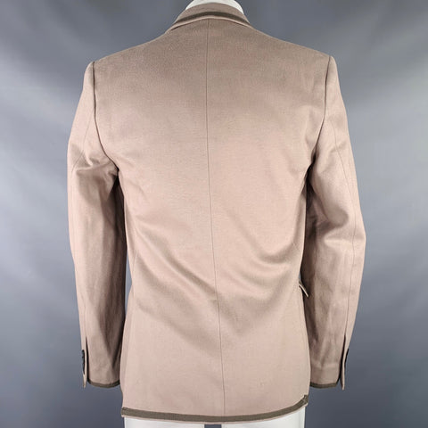 MARC by MARC JACOBS Size M Taupe Moleskin Cotton Notch Lapel Sport Coat