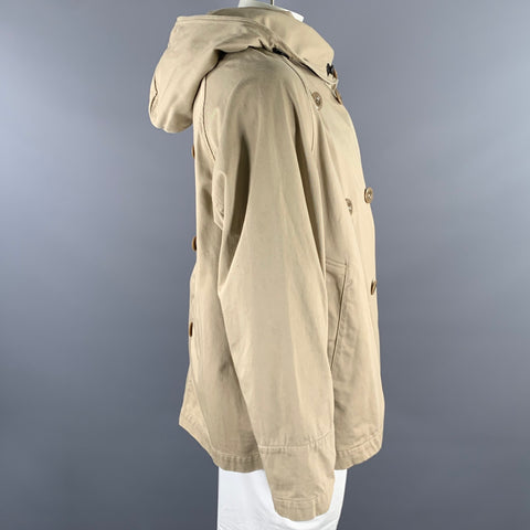 KAPITAL Size M Khaki Cotton Hooded Jacket